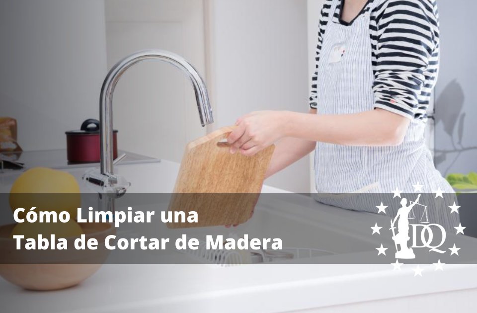 Cómo Limpiar una Tabla de Cortar de Madera