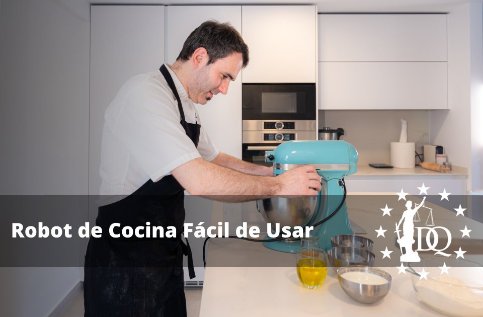 Robot de Cocina Fácil de Usar