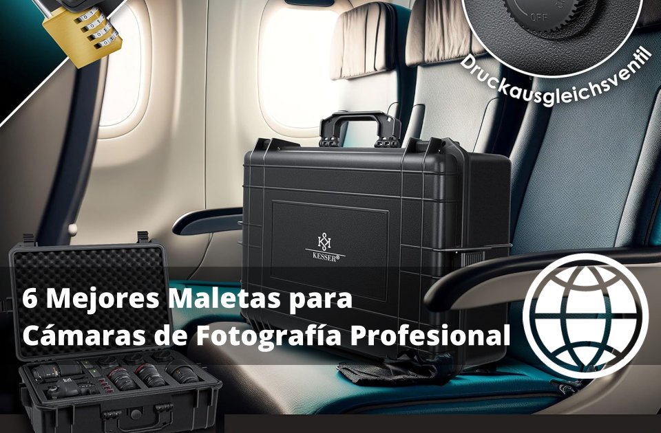 6 Mejores Maletas para Cámaras de Fotografía Profesional