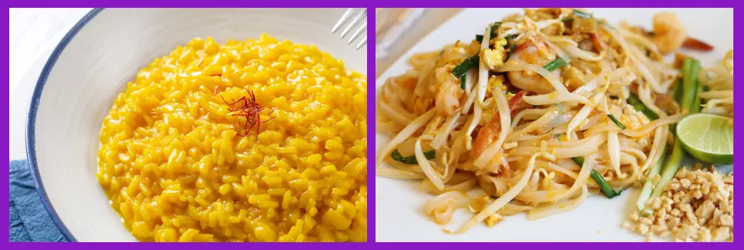 Ejemplos de Platos de Cocina Internacional