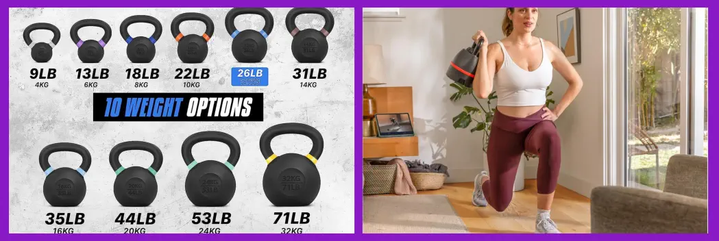 Elegir Peso para Ejercicios con Pesas Rusas para Principiantes