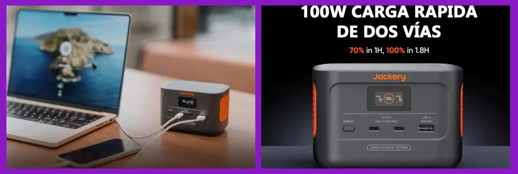 Estación de Energía Portátil 100 W Estación de Energía Portátil 100 W