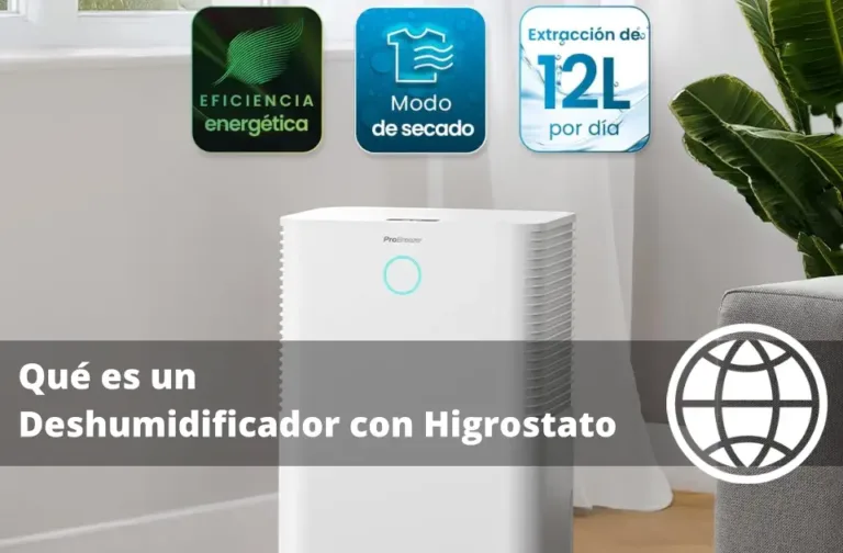 Qué es un Deshumidificador con Higrostato