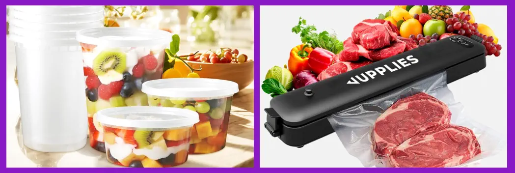 Recipientes para Congelar Alimentos sin Perder Textura