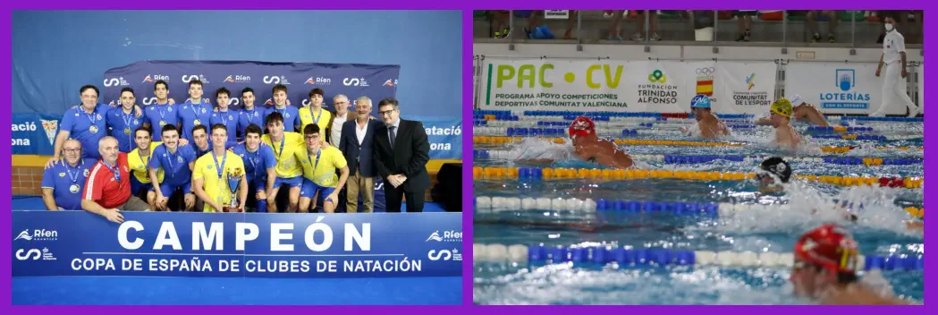 mejores competiciones de natación en España de Clubes